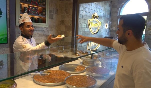 Gaziantep Baklavası jet hızında İstanbul'da