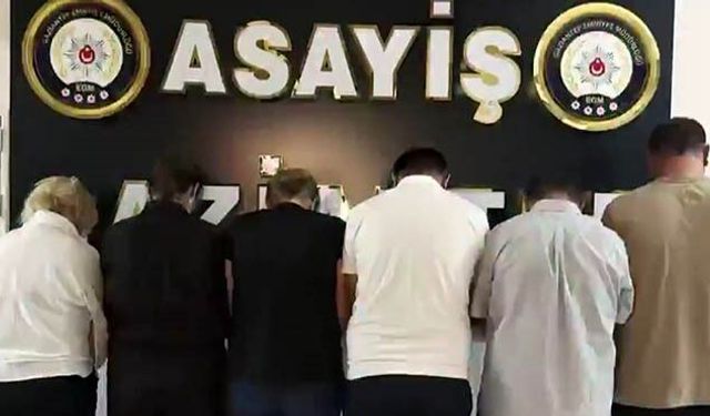 Gaziantep'te fuhuş operasyonu: 7 gözaltı