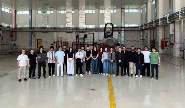 Geleceğin mühendisleri çelik kanatlarla buluştu