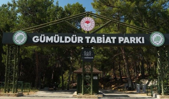 Gümüldür Tabiat Parkı 3 yıl aradan sonra kapılarını yeniden açtı