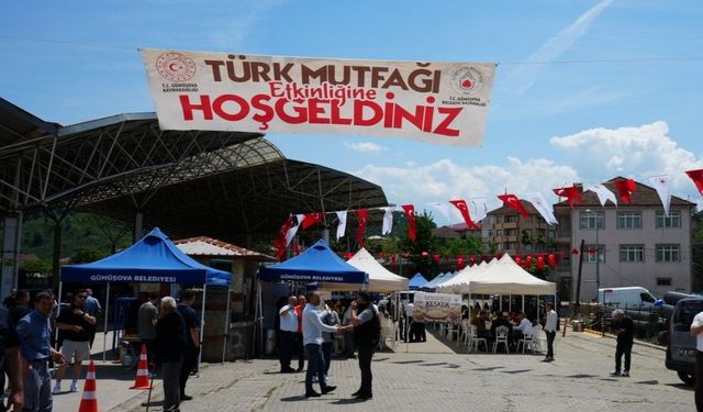 Gümüşova'da keşkek etkinliği düzenlendi