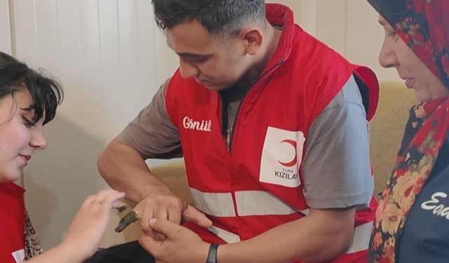 Hatay'da fiziksel engelli Bestami'nin asker olma hayali gerçek oldu