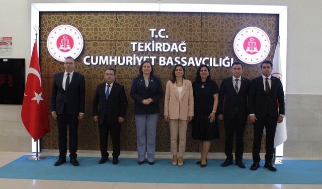 HSK üyesi Yurtsever, Tekirdağ'da yargı yöneticileriyle buluştu