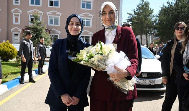 İçişleri Bakan Yardımcısı Doç. Dr. Kübra Güran Yiğitbaşı, Erzurum'da