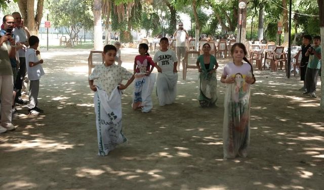 İncirliova'da bahar şenliği çocukların neşesiyle gerçekleşti