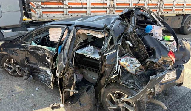 Karabük'te zincirleme trafik kazası: 2 yaralı