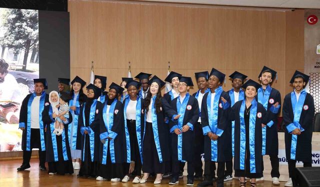 Karaelmas TÖMER'de mezuniyet coşkusu: Uluslararası öğrenciler yükseköğretim yolculuklarına uğurlandı