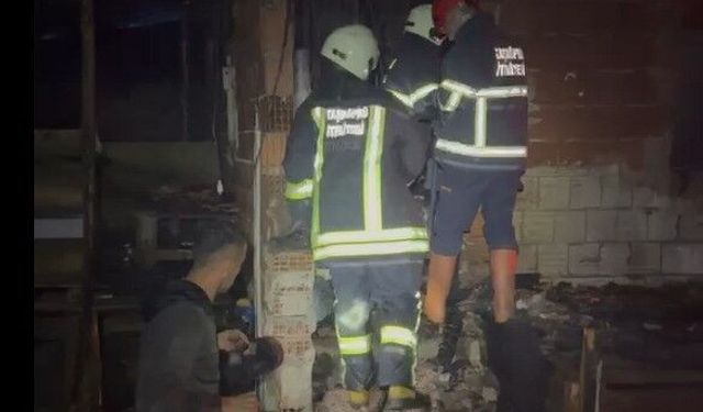 Kastamonu'da ev yangını