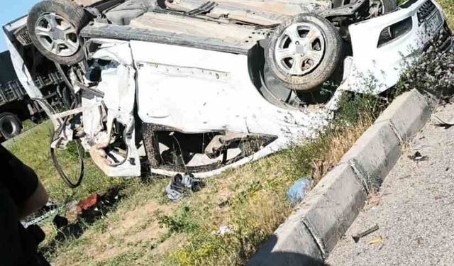 Kayseri'de cezaevi ring aracı hafif ticari araçla çarpıştı: 7 yaralı