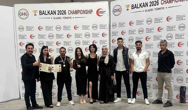 Kayserili kuaförden Balkanlar Kuaförler Turnuvası'nda büyük başarı