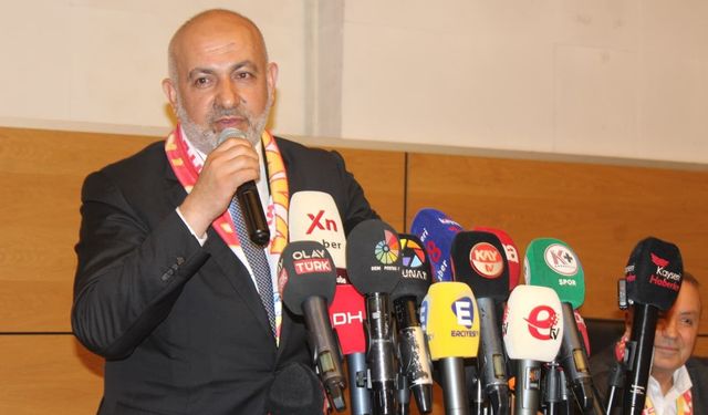 Kayserispor'da yapılan Olağanüstü Genel Kurul'da başkanlığa Ali Çamlı seçildi.
