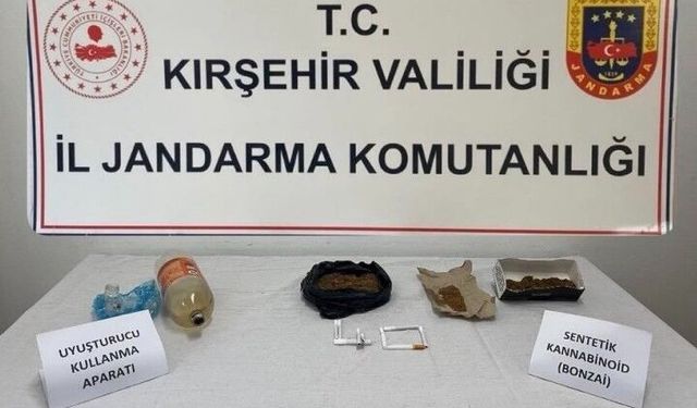 Kırşehir'de uyuşturucu operasyonu: 2 kişi yakalandı