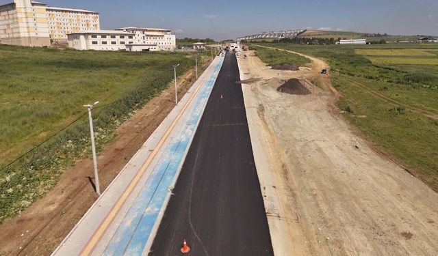 Köseilyas-NKÜ Hayvan Hastanesi yolu tamamlandı: Yurtta kalan öğrenciler de rahatladı