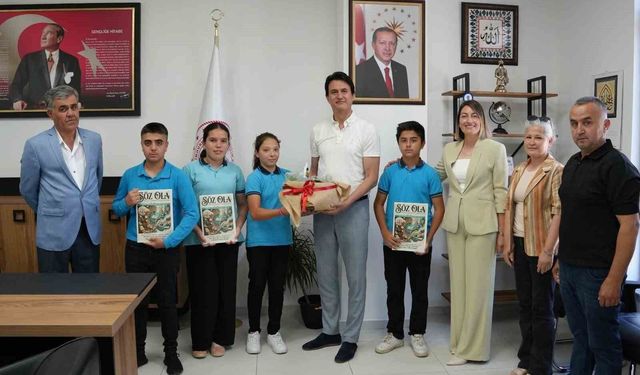 Köyceğiz Ortaokulu 'Dijital Dergi' üçüncüsü oldu