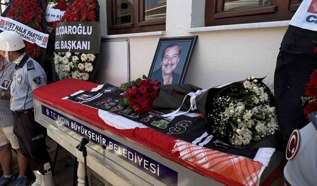 Kuşadası Belediyesi eski başkanı Berberoğlu, son yolculuğuna uğurlandı