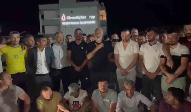 Maden işçileri eylemlerini sürdürüyor: 'Bir maaş ödenmeden üretime dönmeyeceğiz'