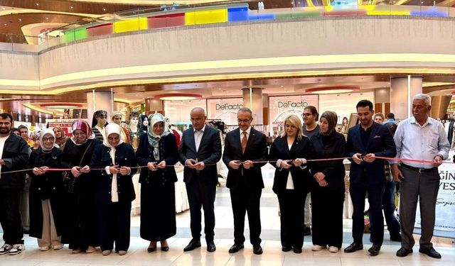 MalatyaPark AVM'de el emeği eserler görücüye çıktı