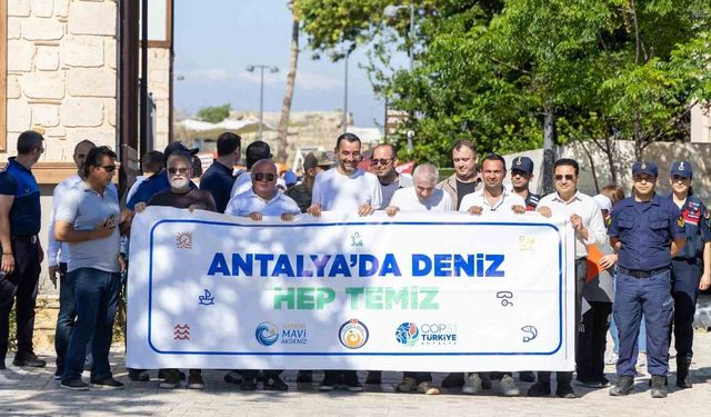 Manavgat'ta çevre için anlamlı buluşma