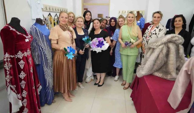 Marmaraereğlisi'nde Hayat Boyu Öğrenme Haftası sergisi açıldı