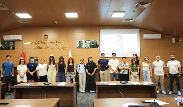 Marmaris'te Genç İklim Elçileri programı başladı