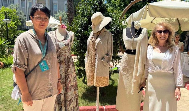 Marmaris'te hayat boyu öğrenme haftası sergisi açıldı