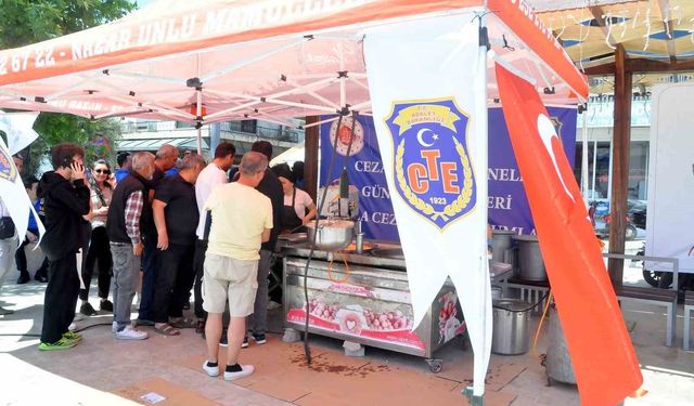 Muğla'da Ceza İnfaz Personeli Günü'nde lokma hayrı düzenlendi