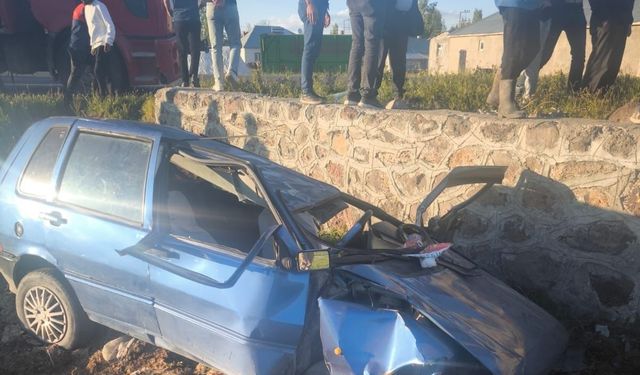 Muş Bulanık'ta trafik kazası: 2 yaralı