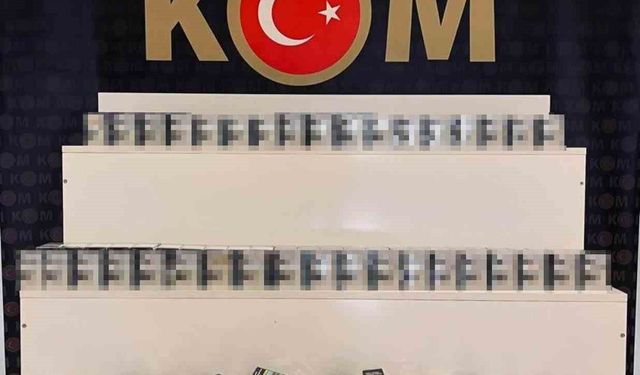Muş'ta 499 paket kaçak sigara ele geçirildi
