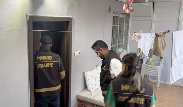 Osmaniye'de uyuşturucu operasyonu: 7 tutuklama