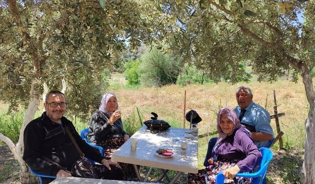 Salihli Huzurevi sakinleri doğayla buluştu