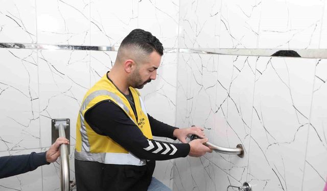 Samsun'da özel bireylere ev içi tutunma aparatı desteği