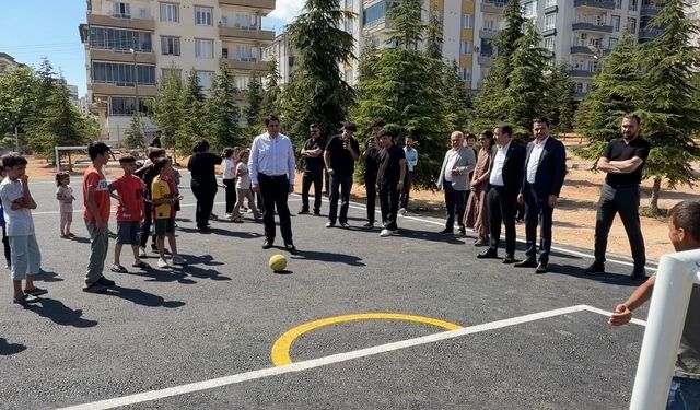 Şehitkamil'de atıl alan dev parka dönüştü
