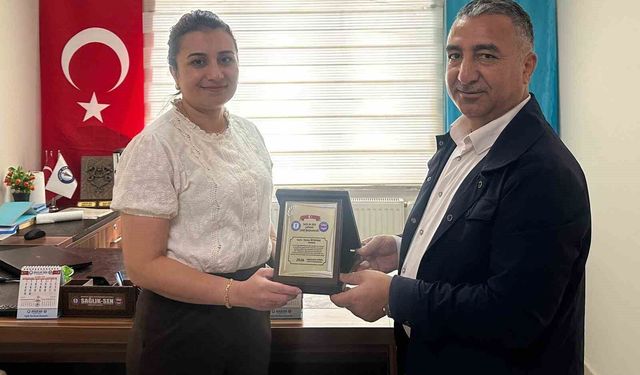 Şırnak'ta görev yapan hemşireye anlamlı veda
