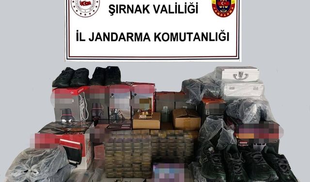 Şırnak'ta jandarmadan asayiş ve kaçakçılık operasyonu: 94 şüpheli hakkında adli işlem yapıldı