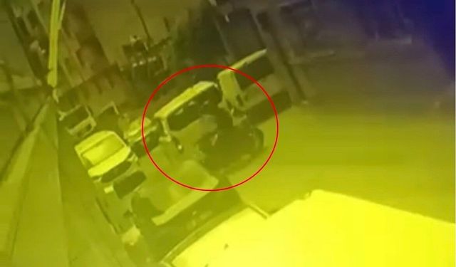 Tekirdağ'da görünmez kaza kamerada: Motosiklet sürücüsü küplere bindi