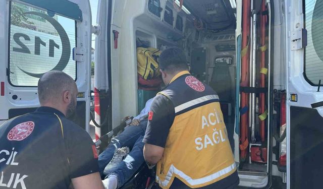 Tekirdağ'da trafik kazası: 1 yaralı