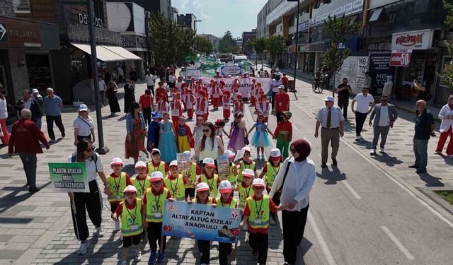 Temiz şehir Düzce'nin duyarlı çocukları