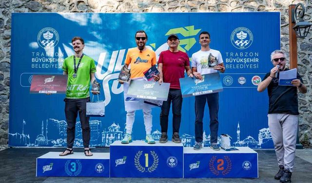 Ultra Sümela Maratonu'nda dereceye giren sporcular belli oldu