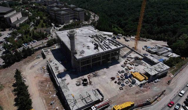 Umuttepe Cami ve Otoparkı projesinde sona yaklaşıldı