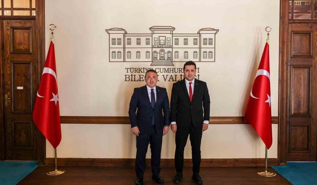 Vali Sözer, Tügva Bilecik İl temsilcisi Tatlı ile bir araya geldi