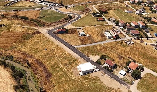 Velimeşe'de alternatif yol trafiğe açıldı