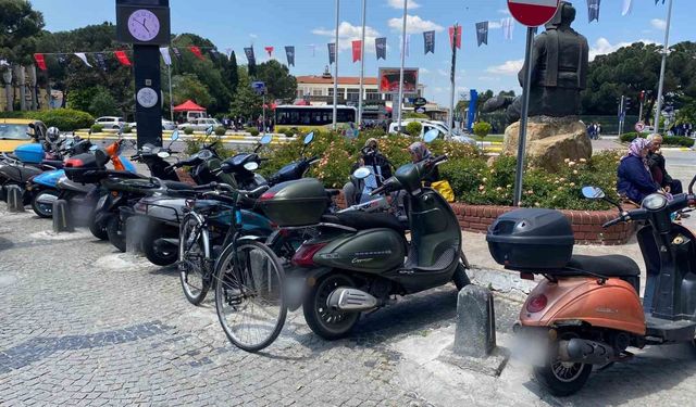 Yoğun trafikten kaçan vatandaşlar motosiklete yöneliyor