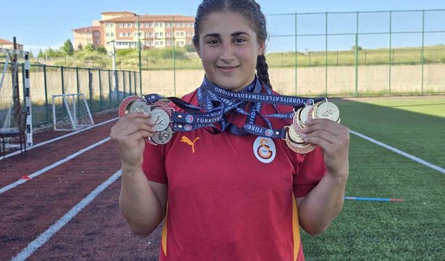 Yozgatlı genç sporcu yaz kış demeden çalıştı, adından söz ettiren başarılara imza attı