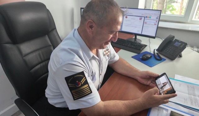Yozgat'ta jandarma personeline 'Babalar Günü' sürprizi