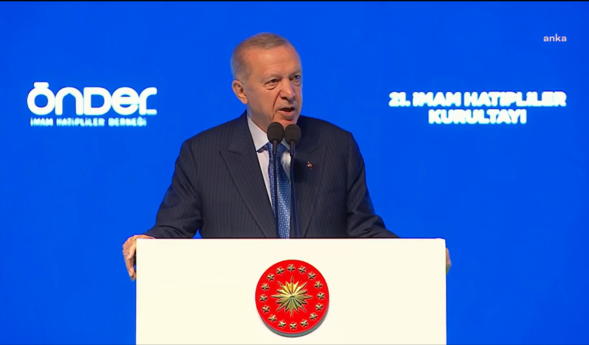 Cumhurbaşkanı Erdoğan’dan İsrail ve İmam Hatip vurgusu