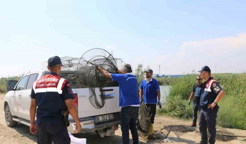 Kaçak balık avına operasyon