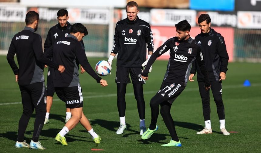 Beşiktaş, Hatayspor karşılaşmasının hazırlıklarına başladı