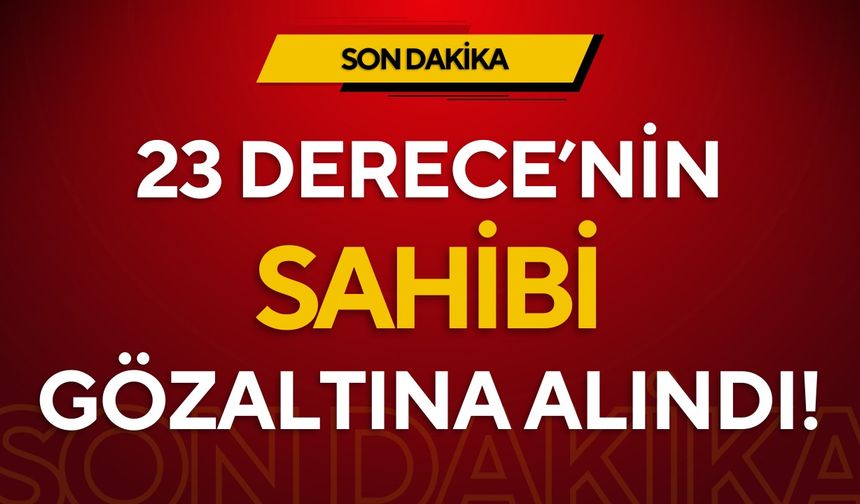 O hesabın sahibi gözaltına alındı!