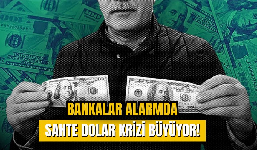 Bankalar sahte dolar alarmında!