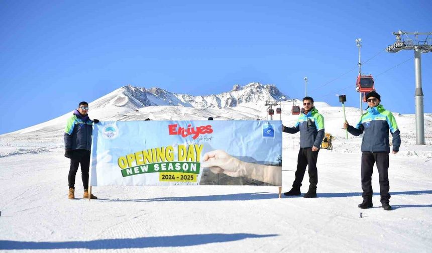 Erciyes’te kayak sezonu sona erdi